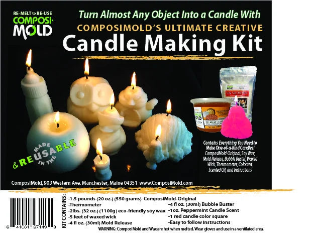 Bubble Soy Candle Making Kit