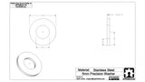 Precision Shim 10x5x1mm - MakerTechStore - 2