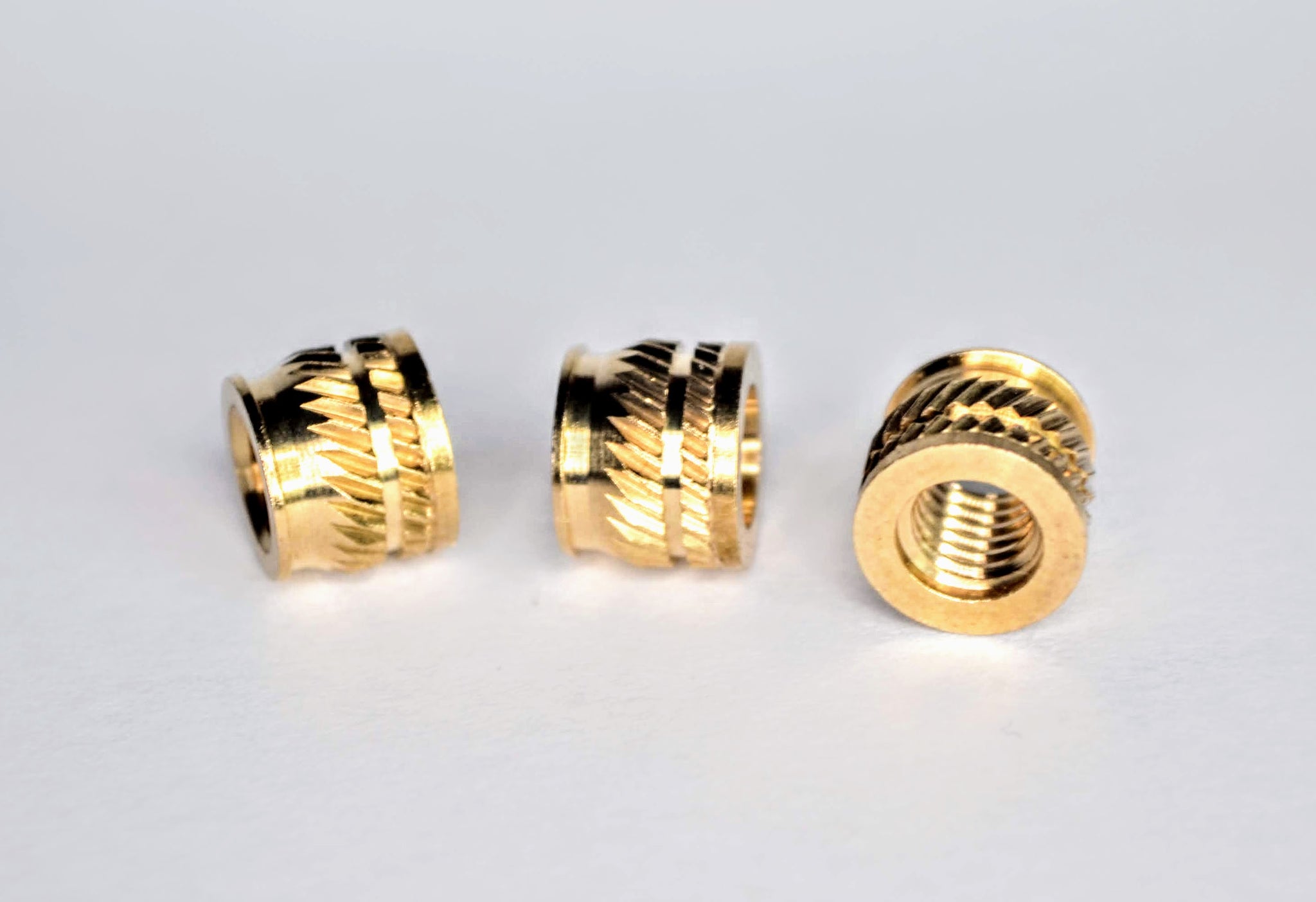 20pcs M4 X 8mm Knurled Brass Heat Set Inserts For 3D Printing Projects
