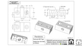 Nut Block for 8mm Metric Acme Lead Screw - MakerTechStore - 6